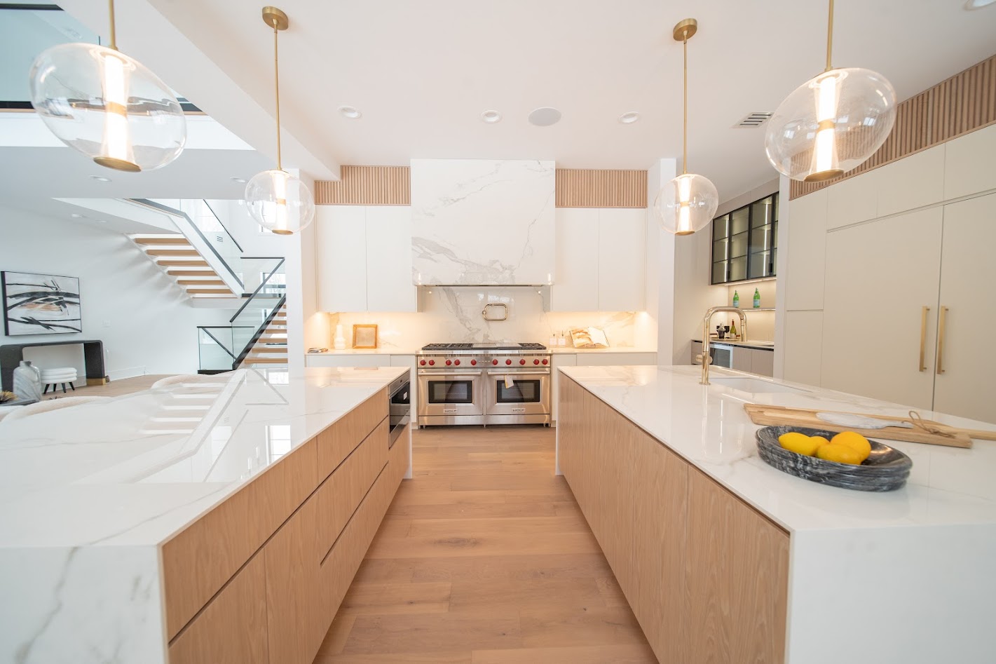Modern Luxury Kitchen Cabinet Project | Americana Studio | Made in America Custom Cabinetry custom cabinetry project by Americana Studio